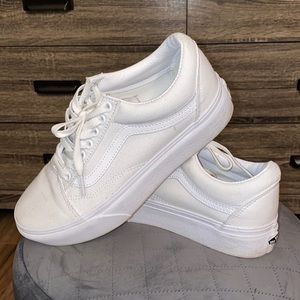 Vans~Old Skool Platform Size 8